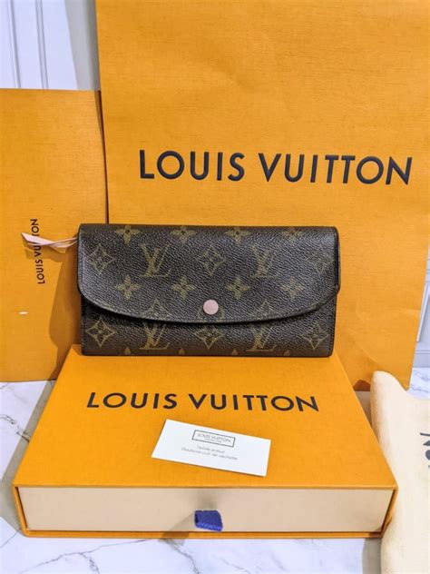 emilie wallet lv price|emilie wallet louis vuitton discontinued.